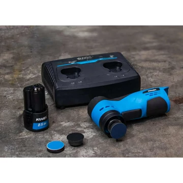 CHARGEMA-X 31/3RO - 31 mm -es random orbital csiszológép szettben - töltővel, akkumulátorral